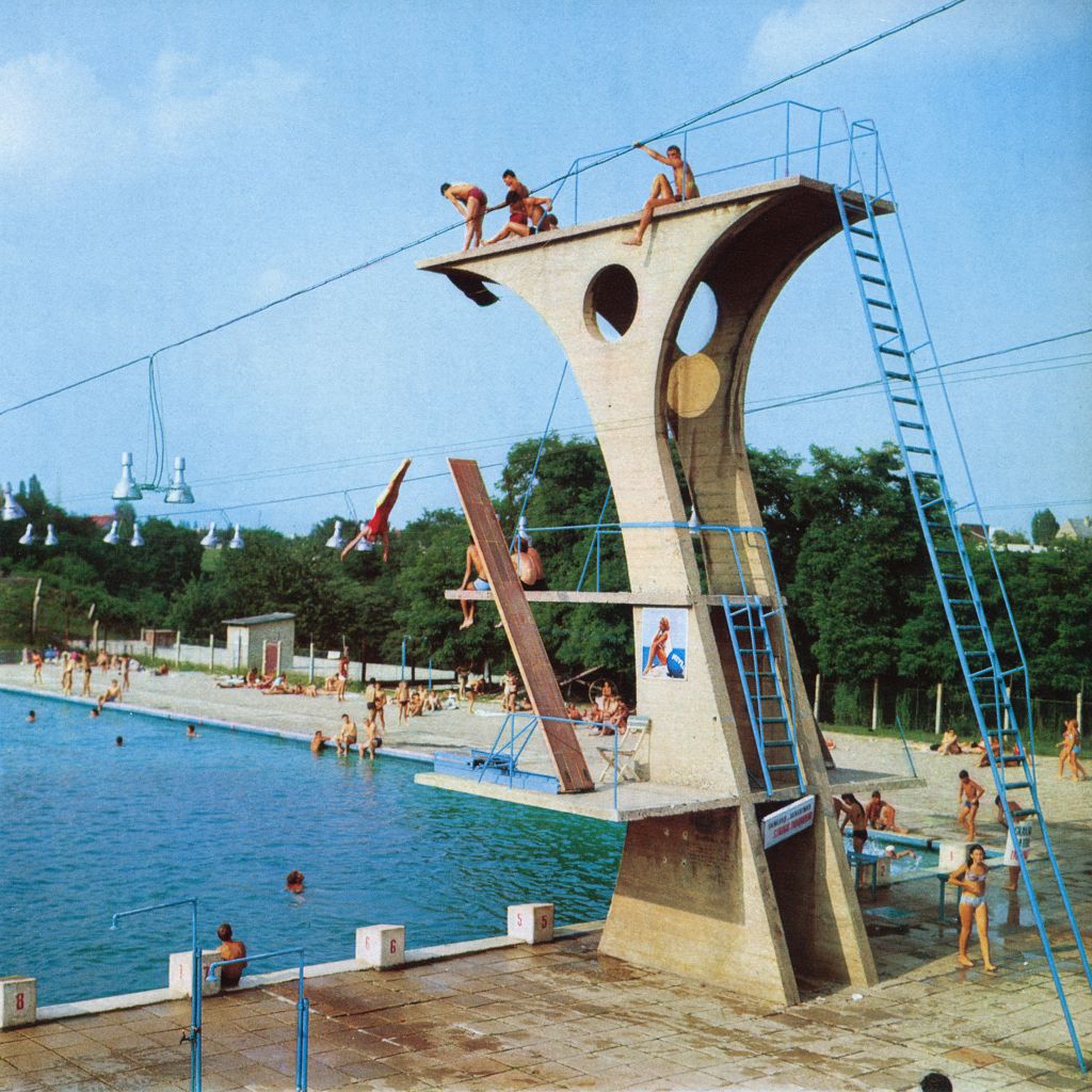 SRC Šalata, bazen, oko 1967. godine